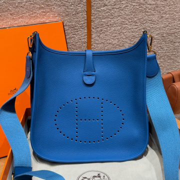 올수공 에르메스 에블린 29 71/Blue France 클레망스 골드 하드웨어