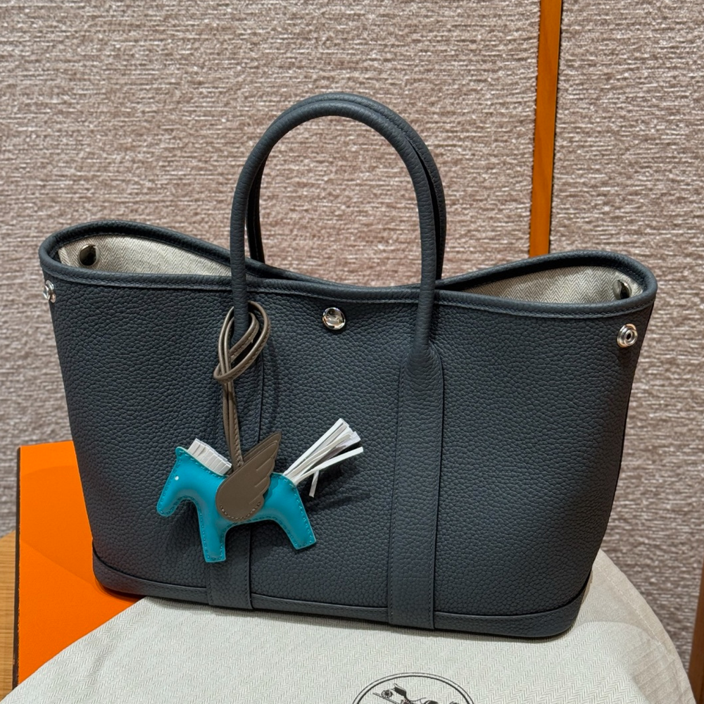 올수공 에르메스 가든파티 30 85/Ardoise vache 실버 하드웨어