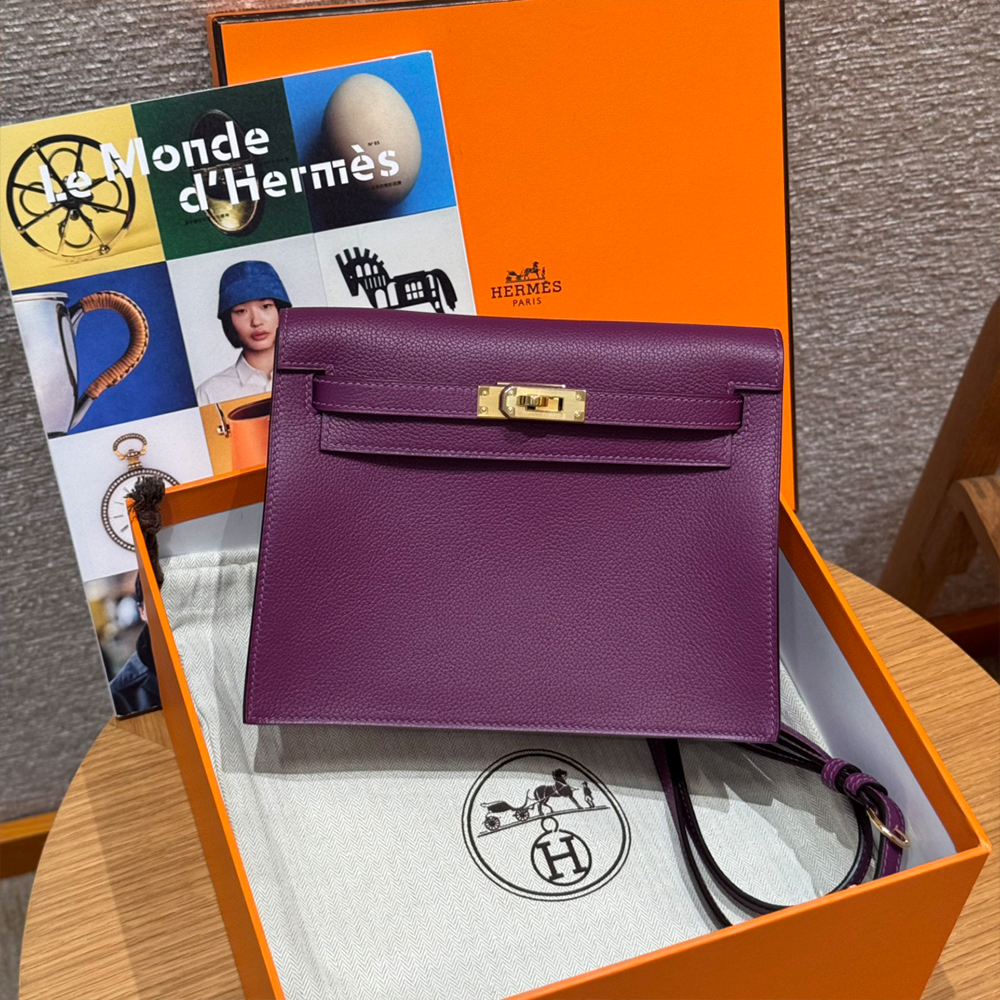 올수공 에르메스 켈리 단스 P9/Anemone 에버컬러 골드 하드웨어