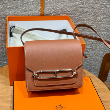 올수공 에르메스 롤리스 18 Gold 에버컬러 가죽 실버 하드웨어