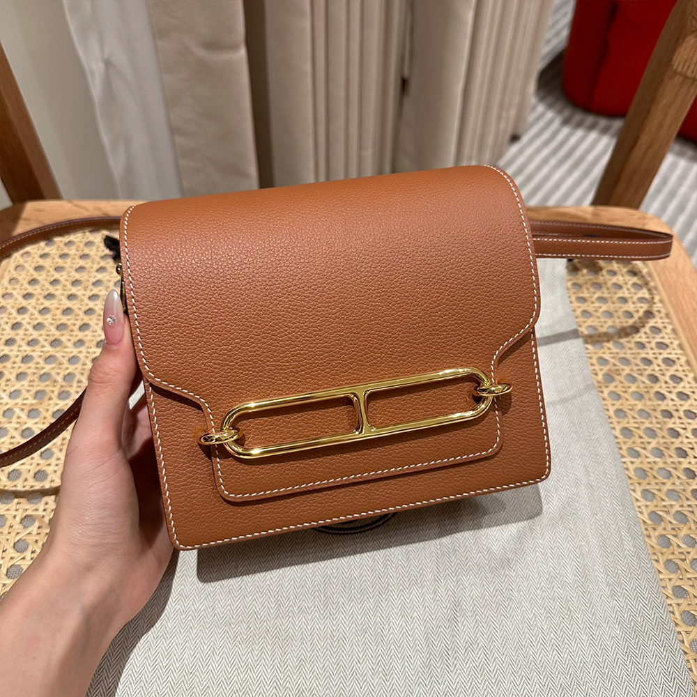 올수공 에르메스 롤리스 18 Gold 에버컬러 가죽 골드 하드웨어