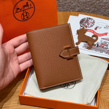 올수공 에르메스 베안 반지갑 Gold 토고 골드 하드웨어