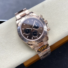 QF공장 롤렉스 데이토나 초코 다이얼 로즈골드 금통 126505-0005