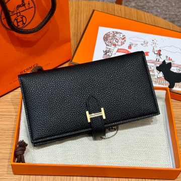 올수공 에르메스 베안 장지갑 89/nior 토고 골드 하드웨어