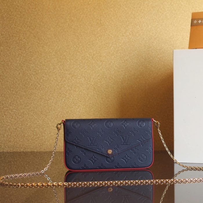 루이비통 펠리시 포쉐트 크로스백 마린 루즈