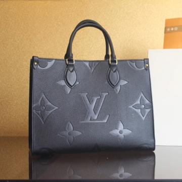 루이비통 온더고MM 토트백 블랙