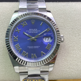 클린공장 롤렉스 데이저스트 청판 로만 다이얼 오이스터 41mm 126334