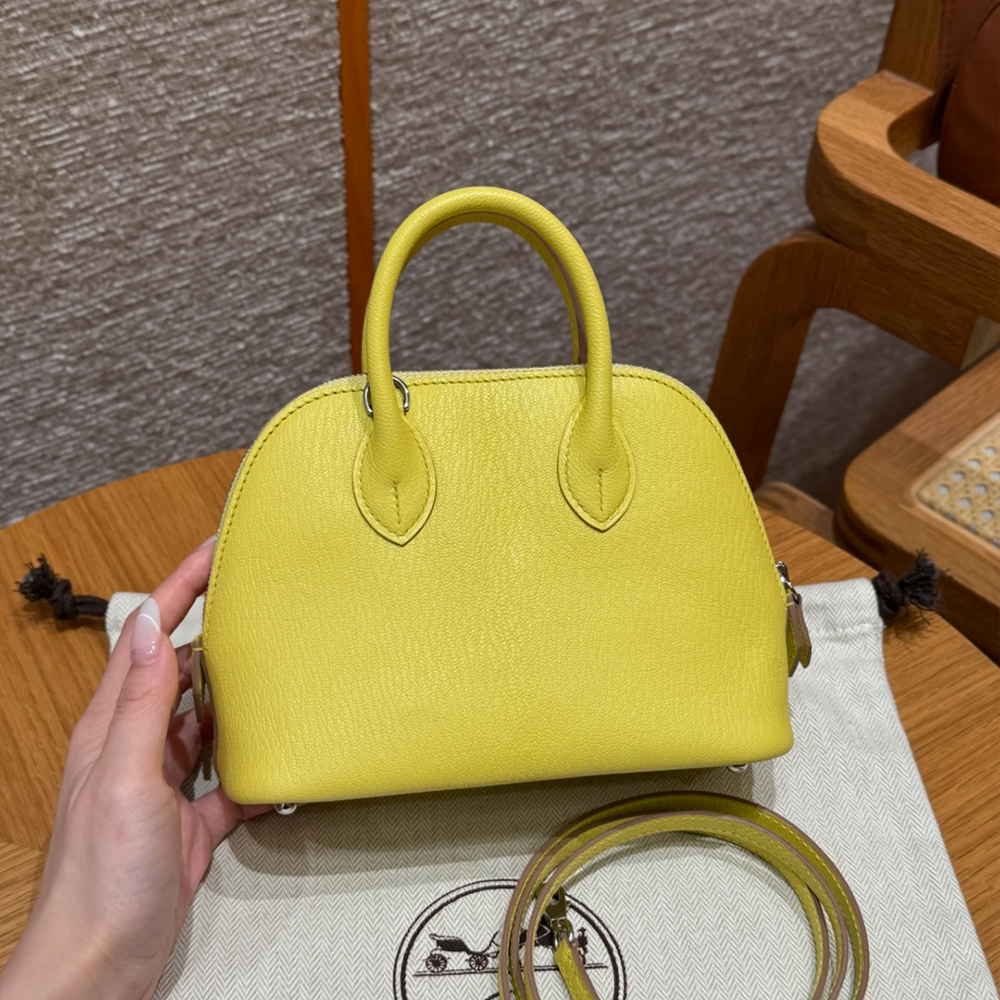 올수공 에르메스 볼리드 미니 9R/Lime 체브르 실버 하드웨어