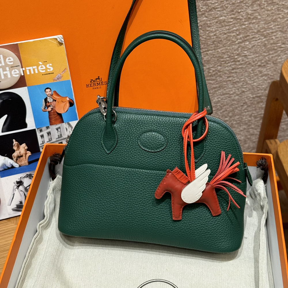 올수공 에르메스 볼리드 27 z6/Malachite 클레망스 실버 하드웨어