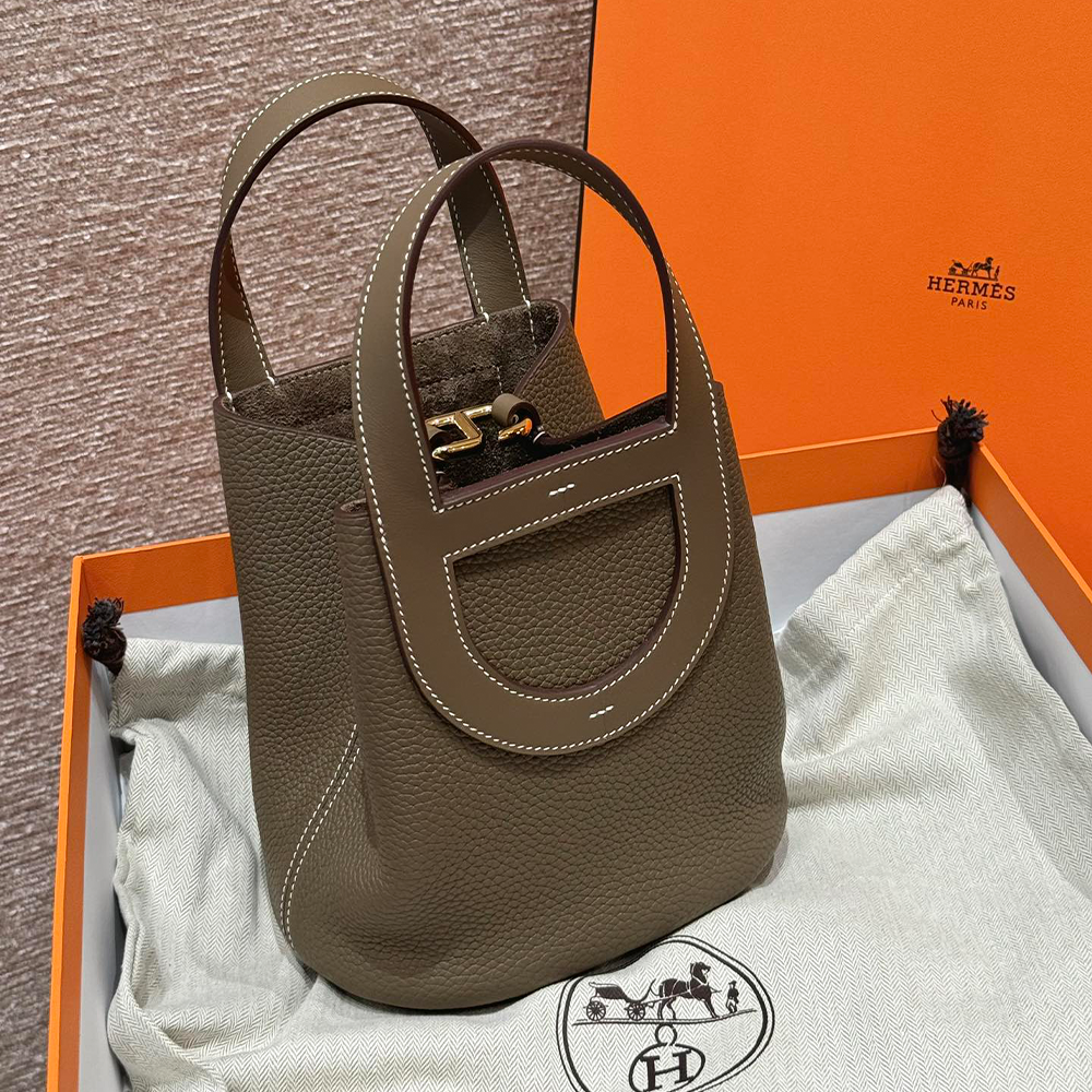 올수공 에르메스 인더루프 18 ck18/Etoupe 클레망스 골드 하드웨어