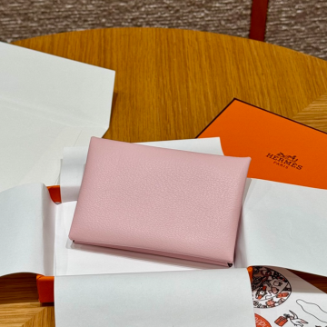 올수공 에르메스 칼비 듀오 3Q/Rose Sakura 체브르 실버 하드웨어