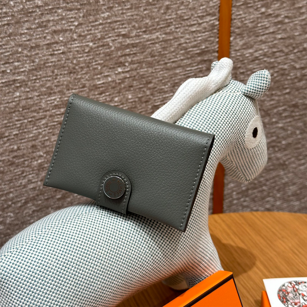 올수공 에르메스 RMS 카드지갑 0L/Gris Meyer 에버컬러 실버 하드웨어