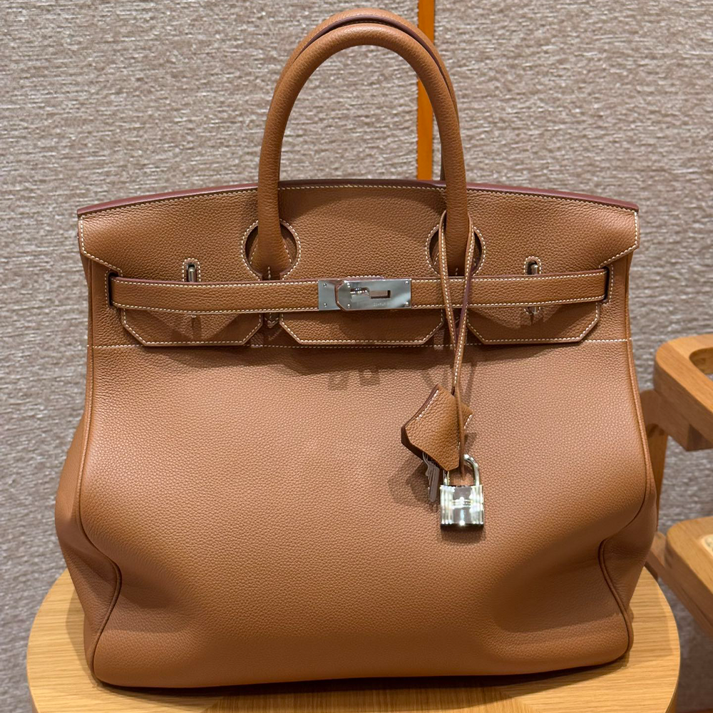 올수공 에르메스 버킨 HAC 40 gold 토고 실버 하드웨어