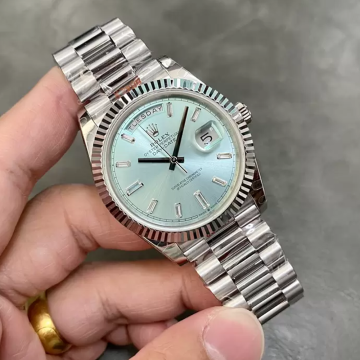 GM공장 V3 롤렉스 데이데이트 40 플래티넘 다이아 다이얼 화이트 골드 금통 228236