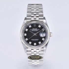 클린공장 롤렉스 데이저스트 블랙 10P 다이얼 36mm 쥬빌레 126234