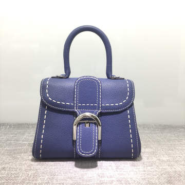 델보 브리앙 미니 서피케 로데오 카프스킨 블루