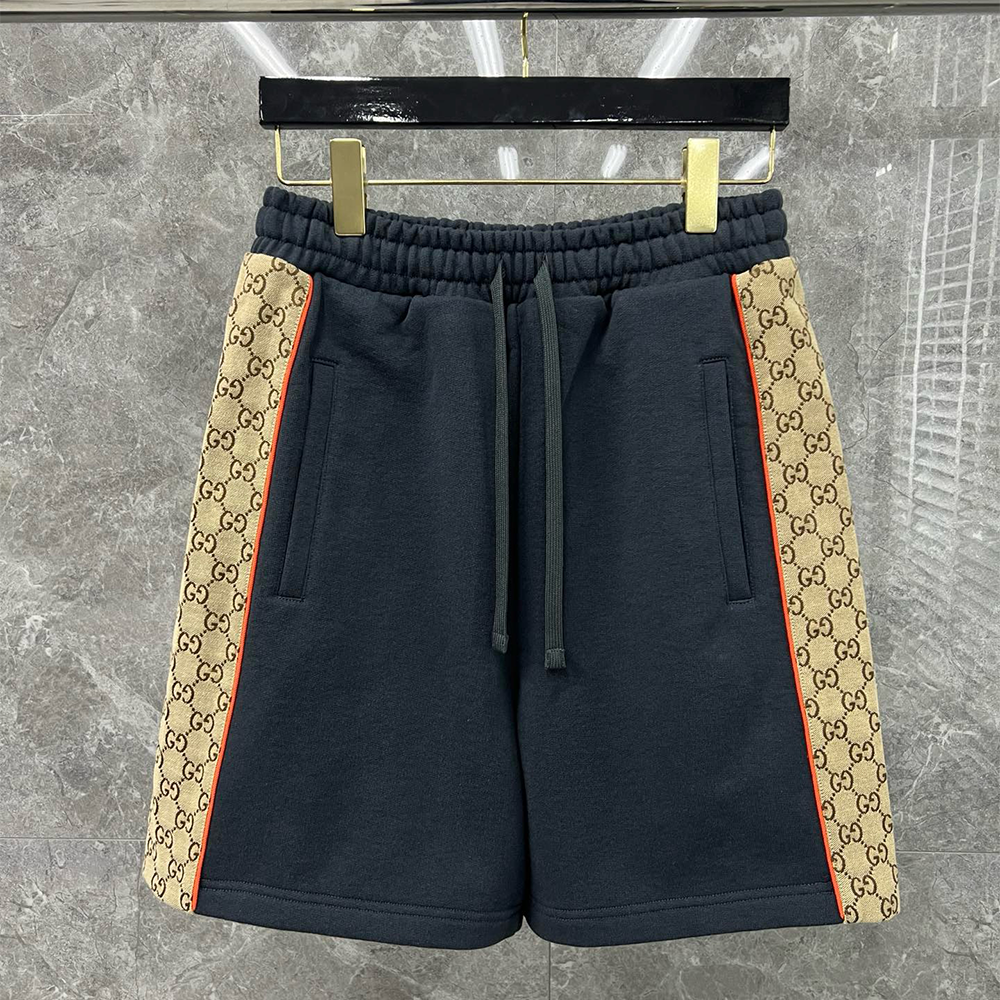 구찌 로고 자가드 테잎 팬츠