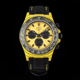 DIW공장 롤렉스 데이토나 옐로우 다이얼 카본 케이스 40mm