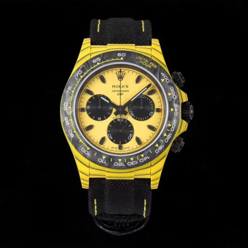DIW공장 롤렉스 데이토나 옐로우 다이얼 카본 케이스 40mm