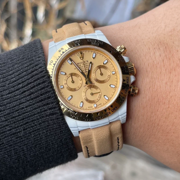 DIW공장 롤렉스 데이토나 샴폐인 다이얼 카본 케이스 40mm