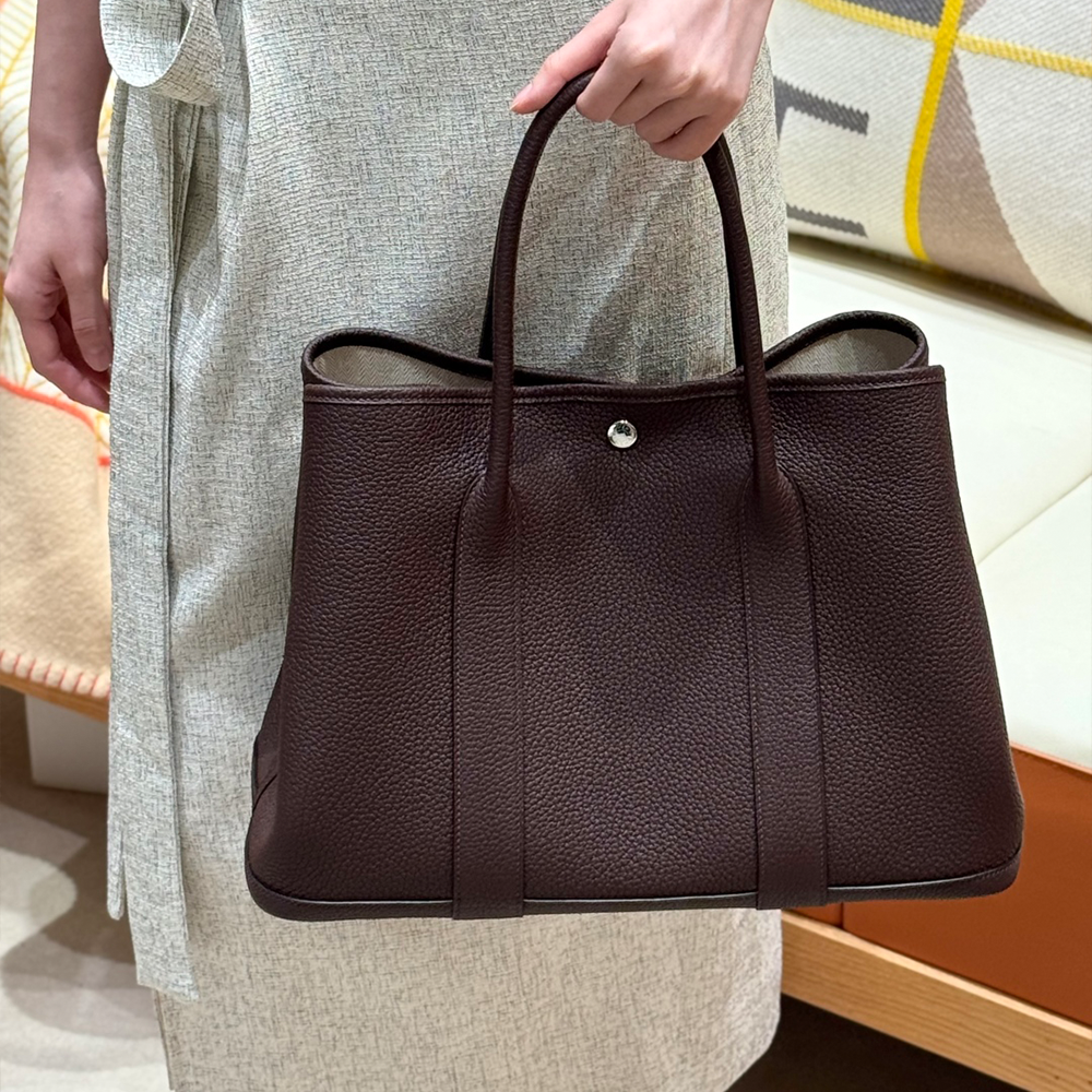 올수공 에르메스 가든파티 36 rouge sellier 네곤다 실버 하드웨어