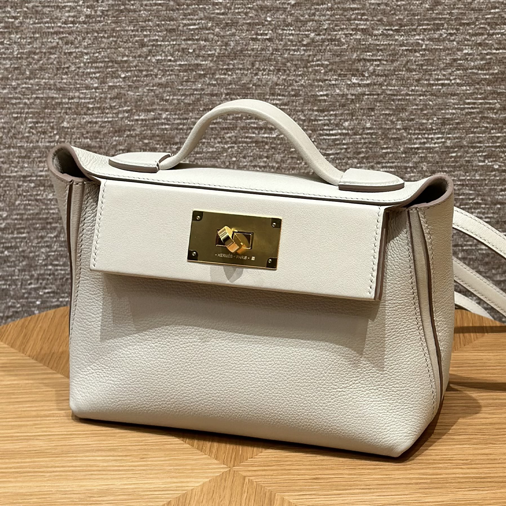 올수공 에르메스 켈리 2424 백 미니 Beton 에버컬러 골드 하드웨어
