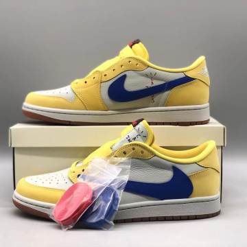 나이키 조던 1 x 트래비스 스캇 레트로 로우 OG SP 카나리