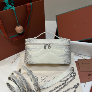 로로피아나 선데이 모닝 리자드 가죽 엑스트라 백 L27