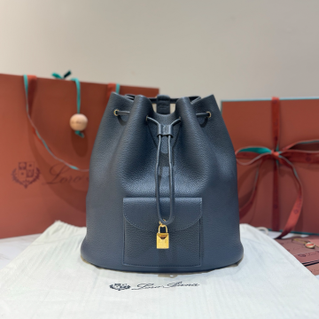 로로피아나 엑스트라 드로스트링 백팩 L27 네이비 금장