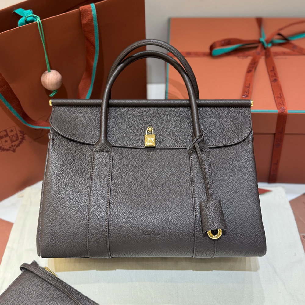 로로피아나 룸 백 L32 초코 브라운