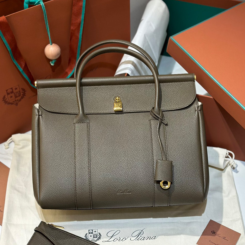 로로피아나 룸 백 L32 엘리펀트 그레이