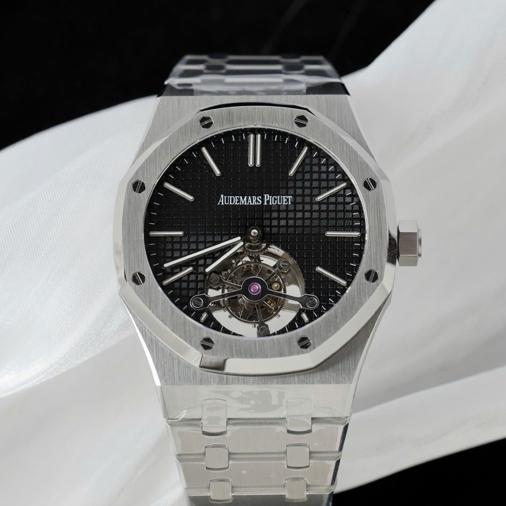 APS공장 오데마피게 로얄오크 뚜르비옹 블랙 다이얼 41mm 26522