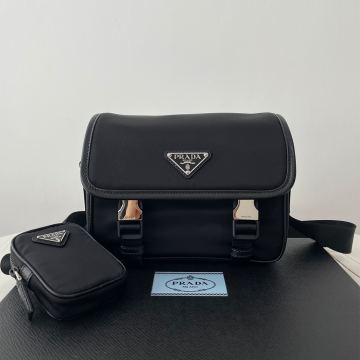 프라다 나일론 메신저 크로스백 1BD334