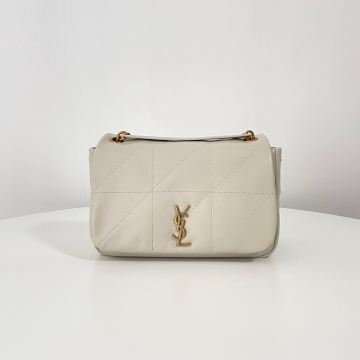 최고퀄 생로랑 제이미 스몰 체인 숄더백 밀크 화이트 763475